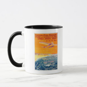 View of Float Planes in Air and Water Poster Mug