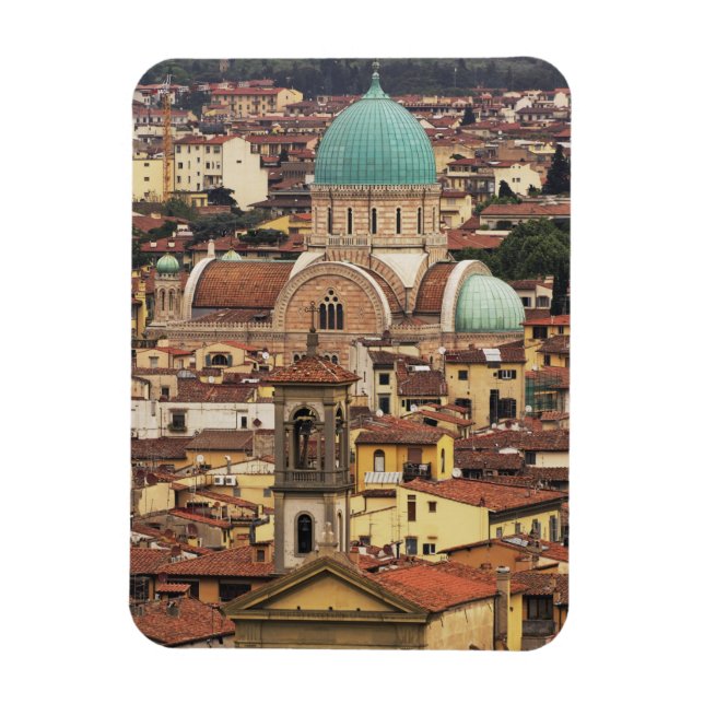 View of Florence, Italy from Piazza Magnet (Vertical)