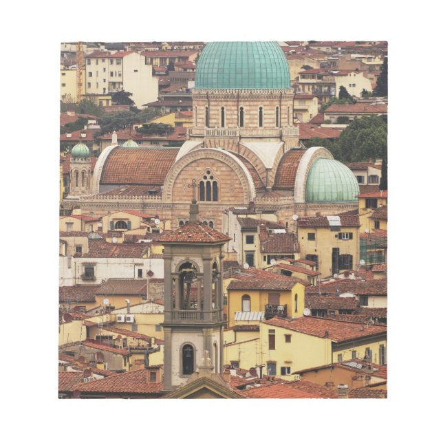 View of Florence, Italy from Piazza Notepad (Front)