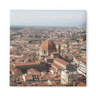 View of Florence, Italy from the top of the