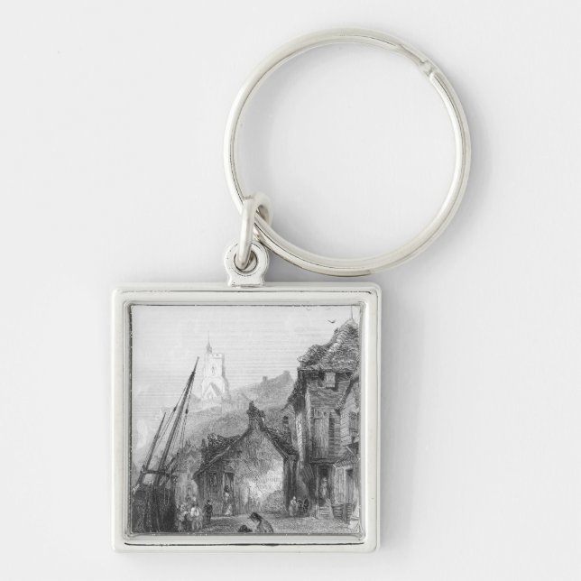 View of Folkestone Key Ring (Front)
