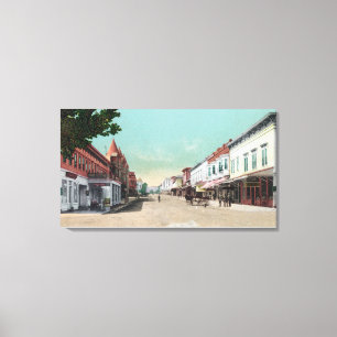 View of Fourth StreetSan Rafael, CA Canvas Print
