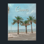 View of French Riviera in Cannes France Postcard<br><div class="desc">View of French Riviera in Cannes France Postcard</div>