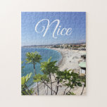 View of French Riviera in Nice France  Jigsaw Puzzle<br><div class="desc">View of French Riviera in Nice France Puzzle</div>