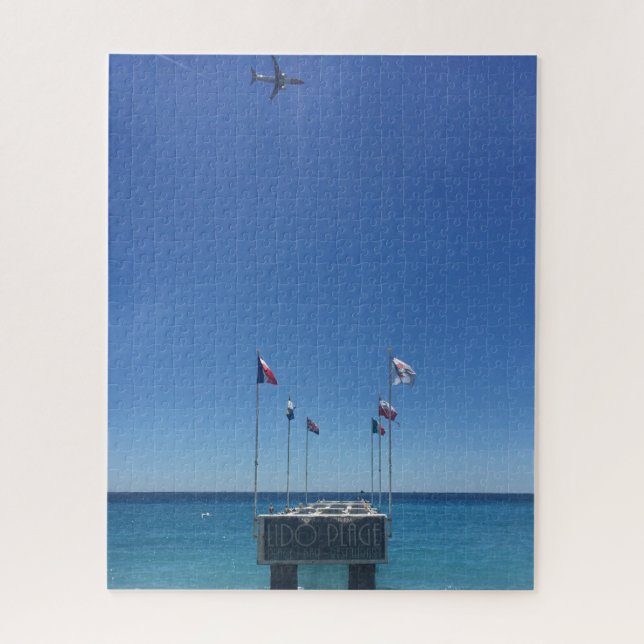 View of French Riviera in Nice France  Jigsaw Puzzle (Vertical)