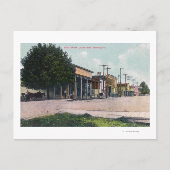 View of Front Street Postcard (Front)