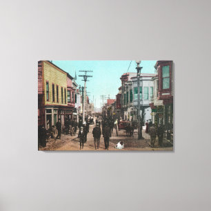 View of Front StreetNome, AK Canvas Print
