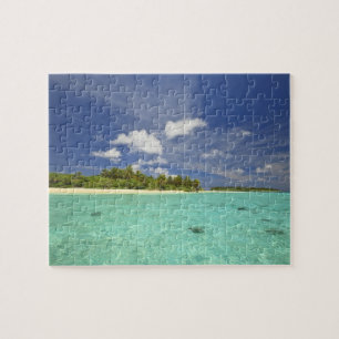 View of Funadoo Island from Funadovilligilli Jigsaw Puzzle