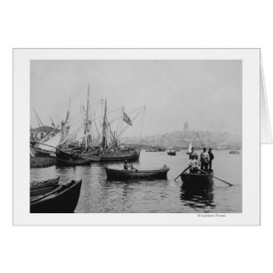 View of Galata in Istanbul from Sirkeci Port