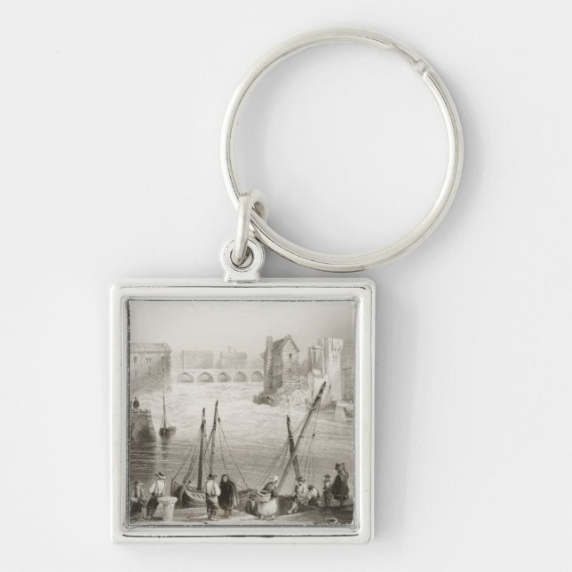 View of Galway from the Claddagh Key Ring (Front)