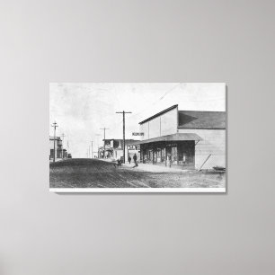 View of George Street Canvas Print