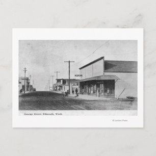 View of George Street Postcard