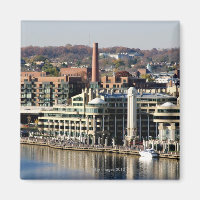 View of Georgetown and Waterfront-Washington DC