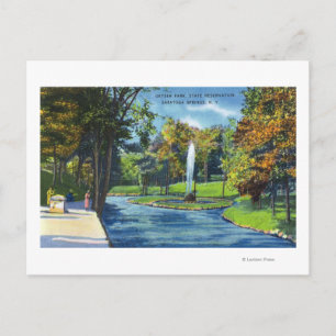 View of Geyser Park Postcard