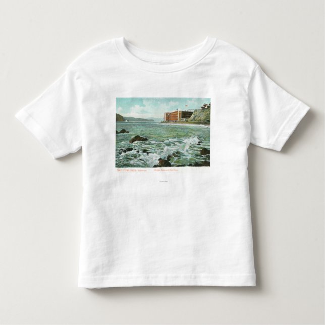 View of Golden Gate and Fort Point Toddler T-Shirt (Front)