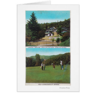 View of Golf Course, Croquet Grounds, Cottages