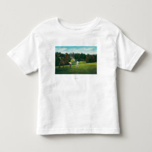 View of Golfer About Ready to SwingOakland, CA Toddler T-Shirt
