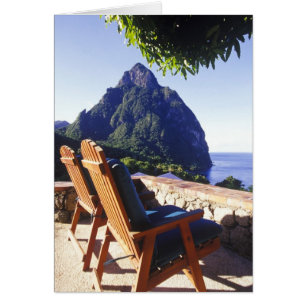 View of Gros Piton from Stonefield Estate Villa