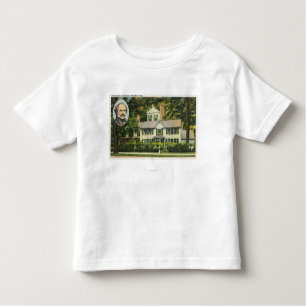 View of Hawthorne's Wayside Residence Toddler T-Shirt
