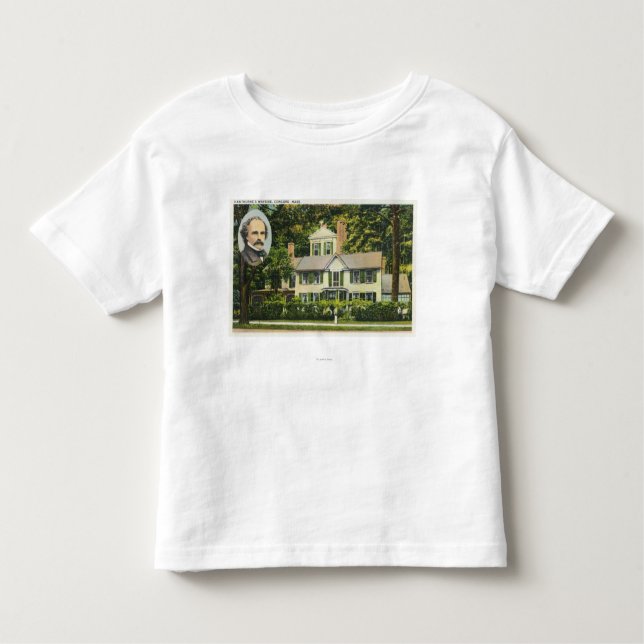 View of Hawthorne's Wayside Residence Toddler T-Shirt (Front)