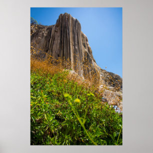 View Of Hierve El Agua, Oaxaca, Mexico Poster