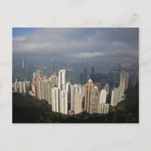 View of Hong Kong from The Peak Postcard