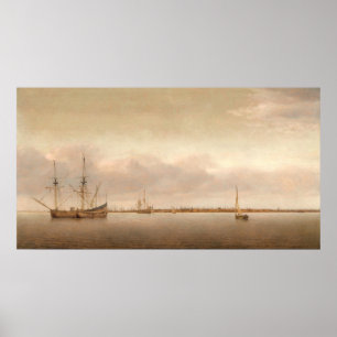 View of Hoorn - Abraham de Verwer Fine Art Poster