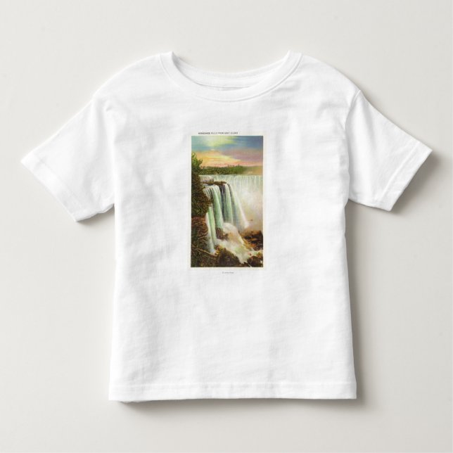 View of Horseshoe Falls from Goat Island Toddler T-Shirt (Front)