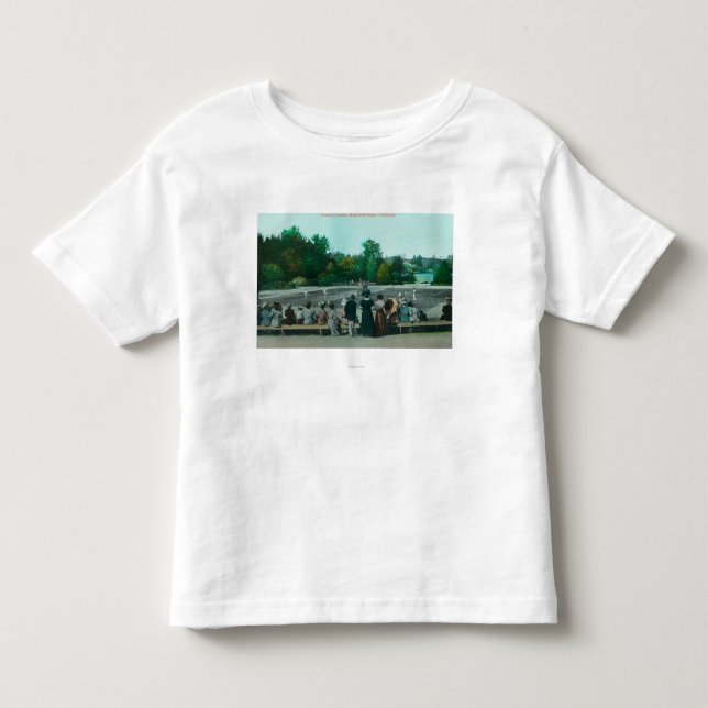 View of Hotel del Monte Tennis Grounds Toddler T-Shirt (Front)