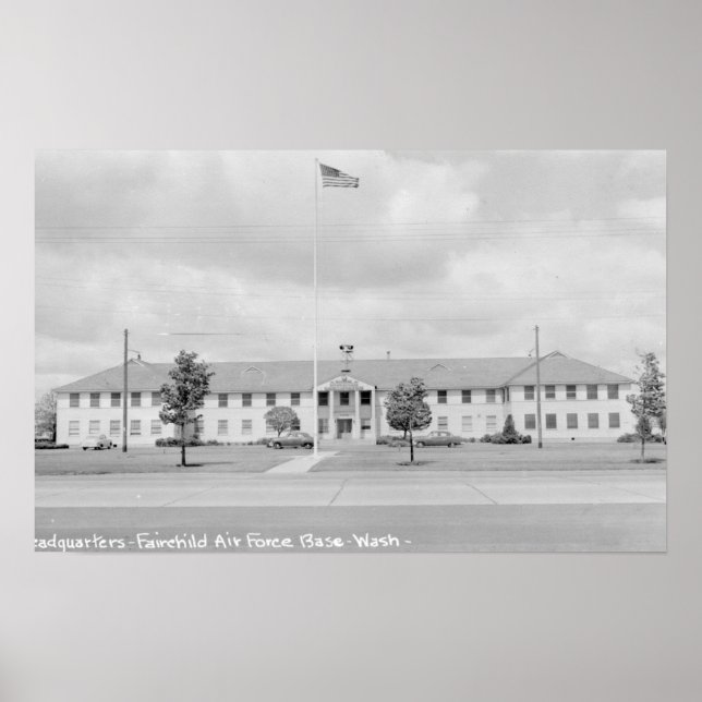 View of HQ Building Poster (Front)