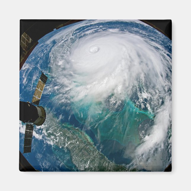 View Of Hurricane Dorian. Magnet (Front)