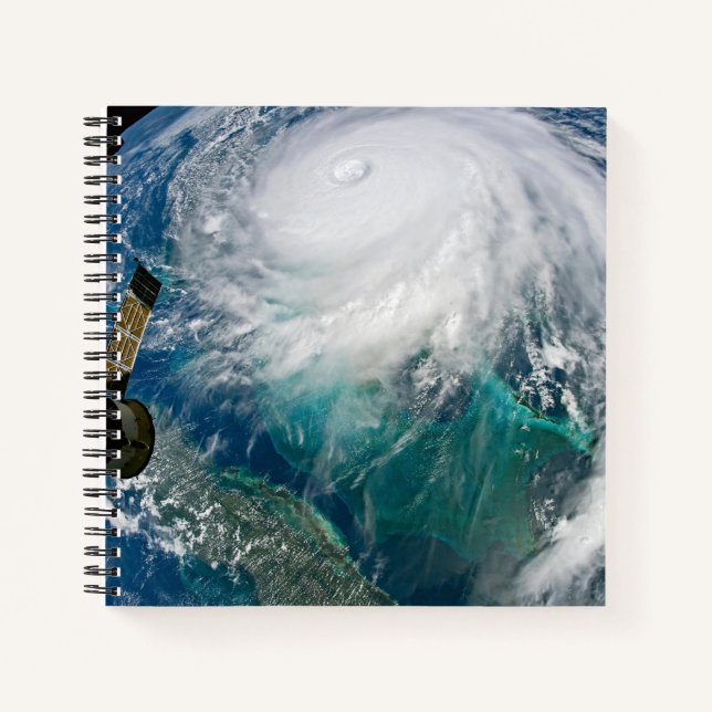 View Of Hurricane Dorian. Notebook (Front)