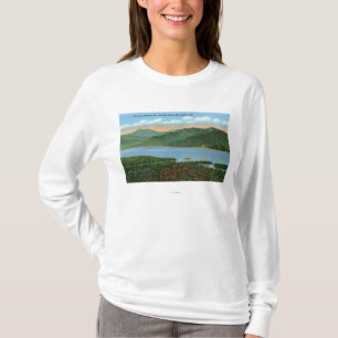 View of Indian Lake and Snowy Mountain T-Shirt