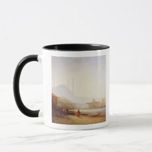 View of Istanbul, 1864 (oil on canvas) Mug
