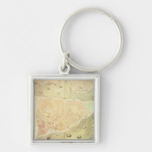 View of Istanbul Key Ring