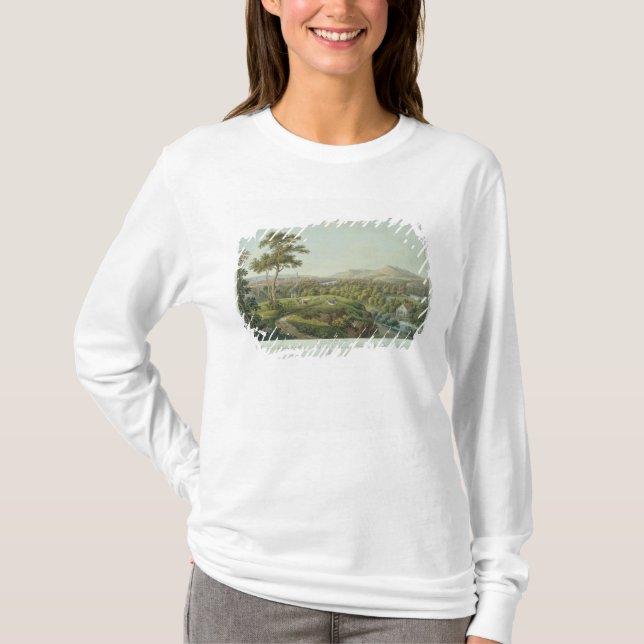 View of Jena from Rasenhuehlberg, c.1810 T-Shirt (Front)