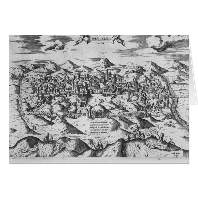 View of Jerusalem, 1570 ? (Front Horizontal)