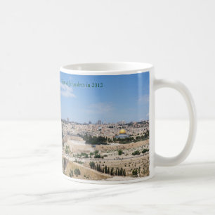 View of Jerusalem Old City in 2012 Coffee Mug