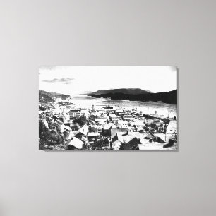 View of Ketchikan, Alaska looking Southeast Canvas Print