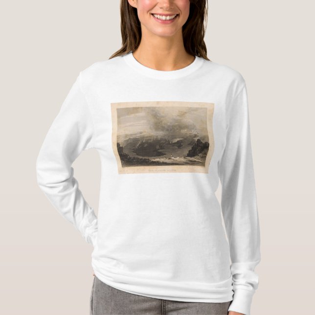View of Kilauea, Hawaii T-Shirt (Front)