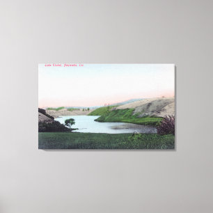 View of Lake ChabotHayward, CA Canvas Print