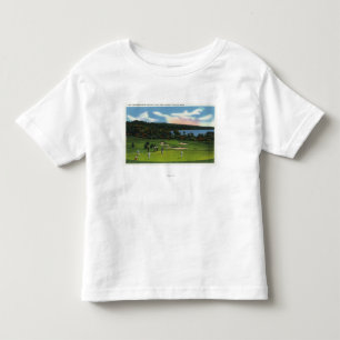 View of Lake Cobbosseecontee and Golf Links Toddler T-Shirt