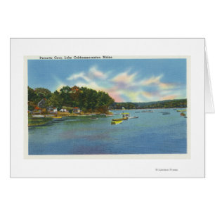 View of Lake Cobbosseecontee in Pernette Cove