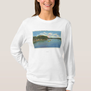 View of Lake Cobbosseecontee in Pernette Cove T-Shirt
