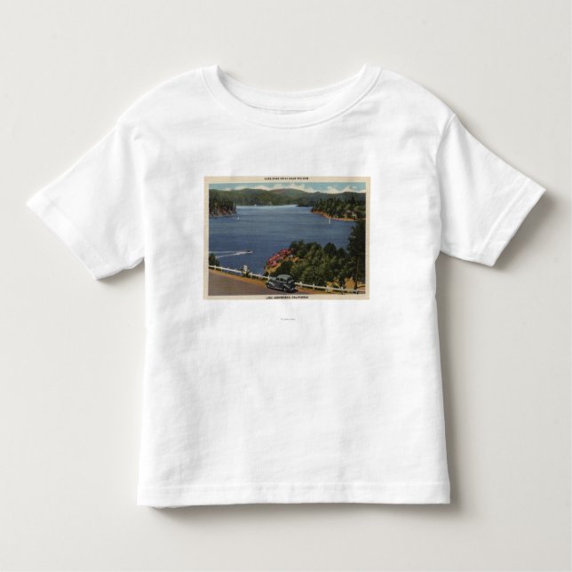 View of Lake Edge Drive Near Dam Toddler T-Shirt (Front)