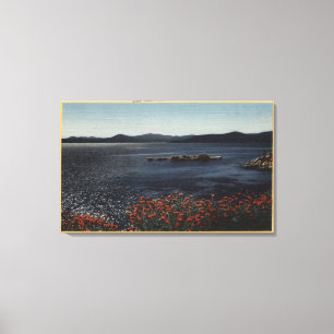 View of Lake from the Northern Shores Canvas Print