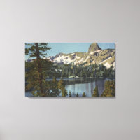 View of Lake George & High Sierra