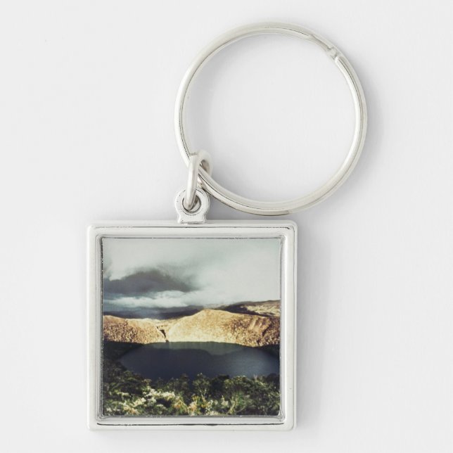View of Lake Guatavita Key Ring (Front)