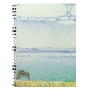 View of Lake Leman from Chexbres, 1905 Spiral Notebook