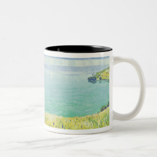 View of Lake Leman from Chexbres, 1905 Two-Tone Coffee Mug